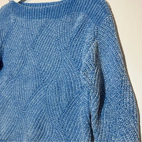 Tommy Bahama Knit Women's Shell St Luna Sweater Size XS/TP Light Blue Soft - Picture 7 of 9